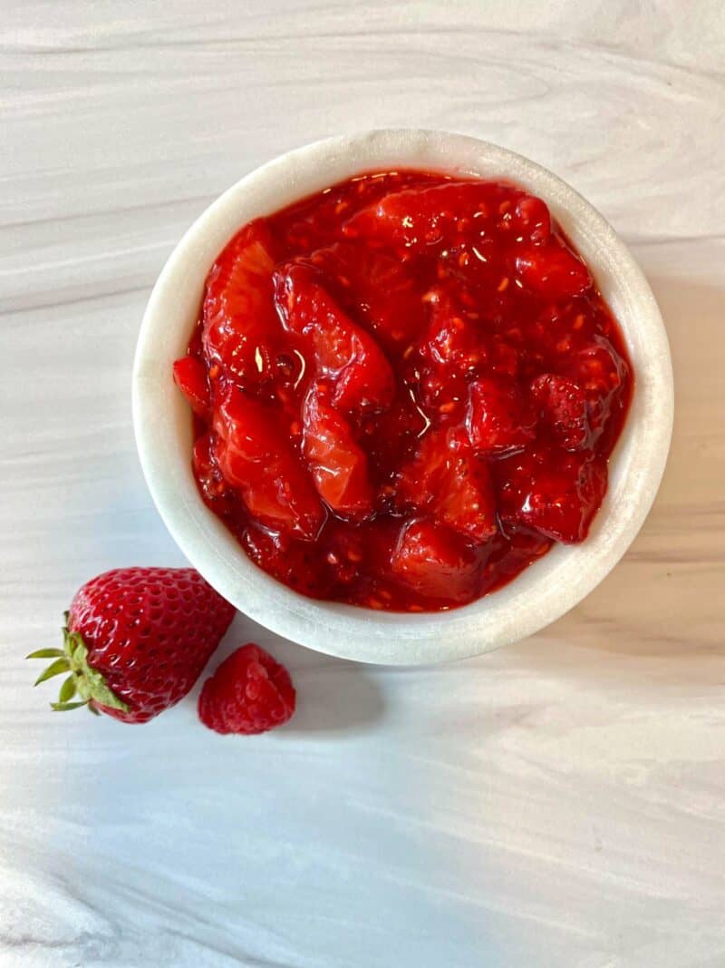 Simple and Quick Berry Compote Happy Honey Kitchen