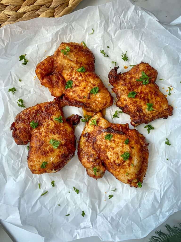 Air Fryer Boneless Skinless Chicken Thighs Happy Honey Kitchen 0351