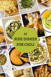 What To Serve With Chili 21 Side Dishes Happy Honey Kitchen   Side Dishes For Chili Collage 180x270 