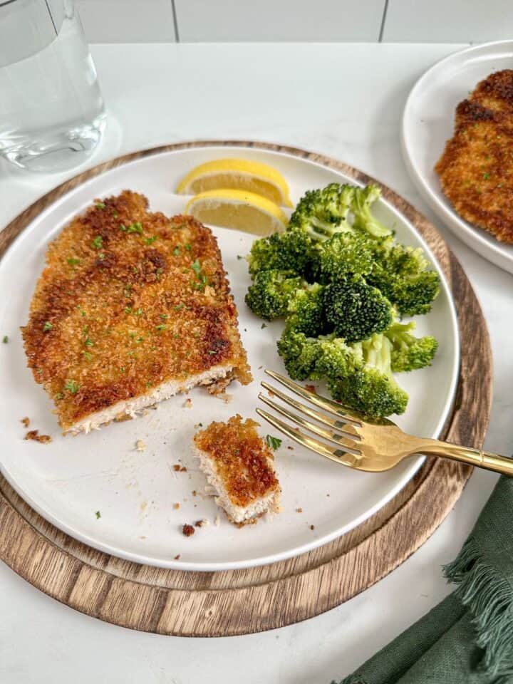 Pan Fried Panko Crusted Chicken Happy Honey Kitchen