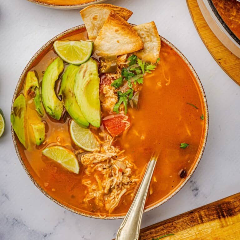 Rotisserie Chicken Tortilla Soup